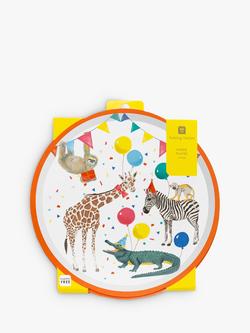 Talking Tables Safari Paper Plates, Pack of 8 - view 2, Multi