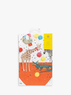 Talking Tables Safari Paper Tablecloth, Multi