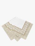 Talking Tables Gold Tile Paper Napkins, Pack of 20