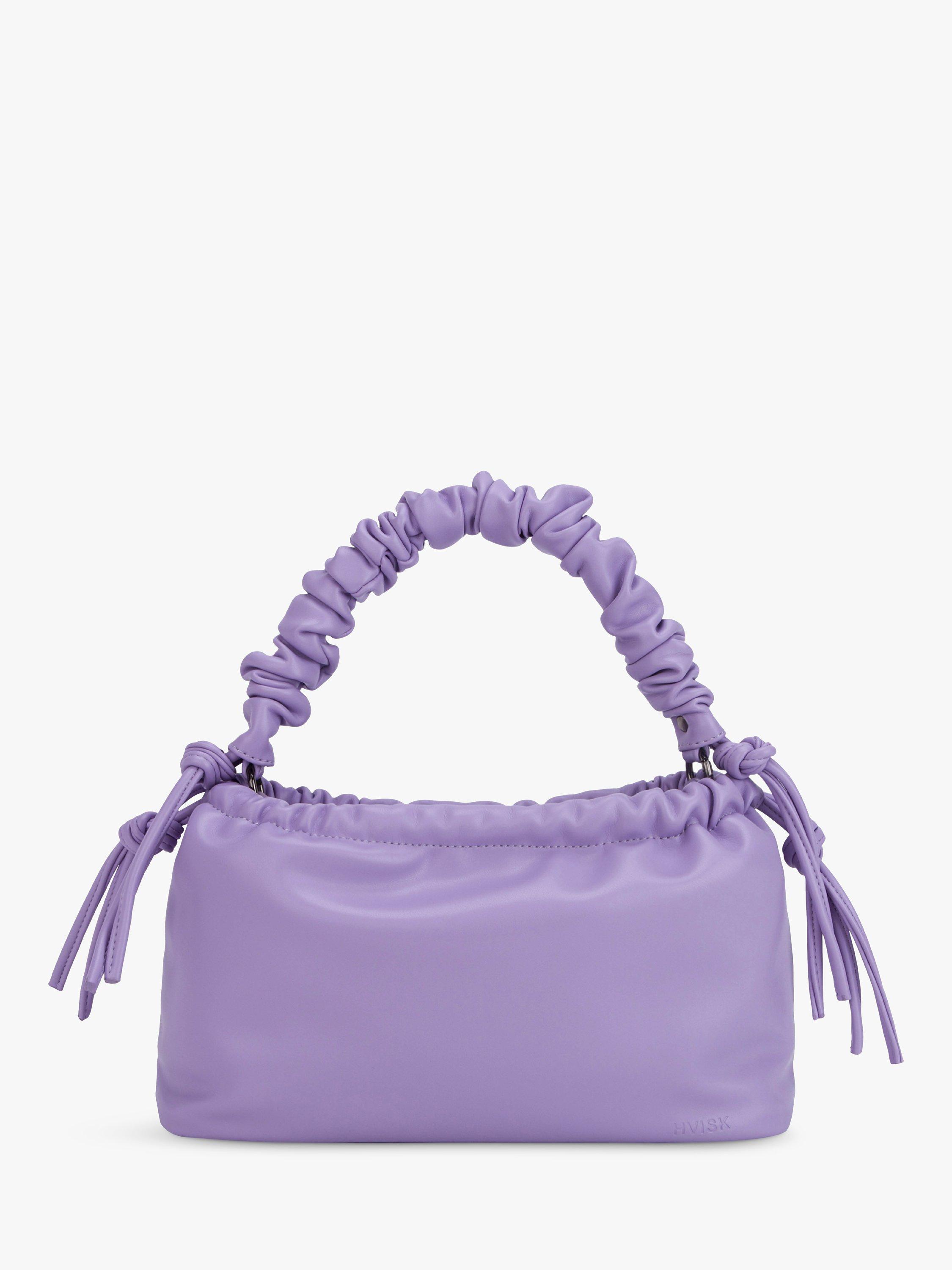 HVISK Arcadia Grab Handle Bag, Soft Lavender