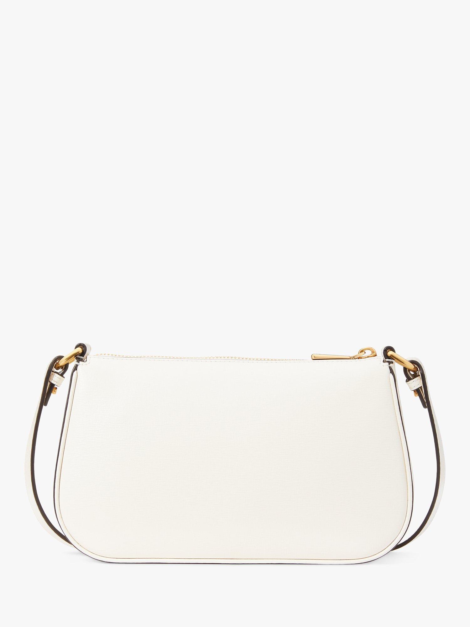 Product image 2 of 6, which shows kate spade new york Bleeker Leather Cross Body Bag, Parchment