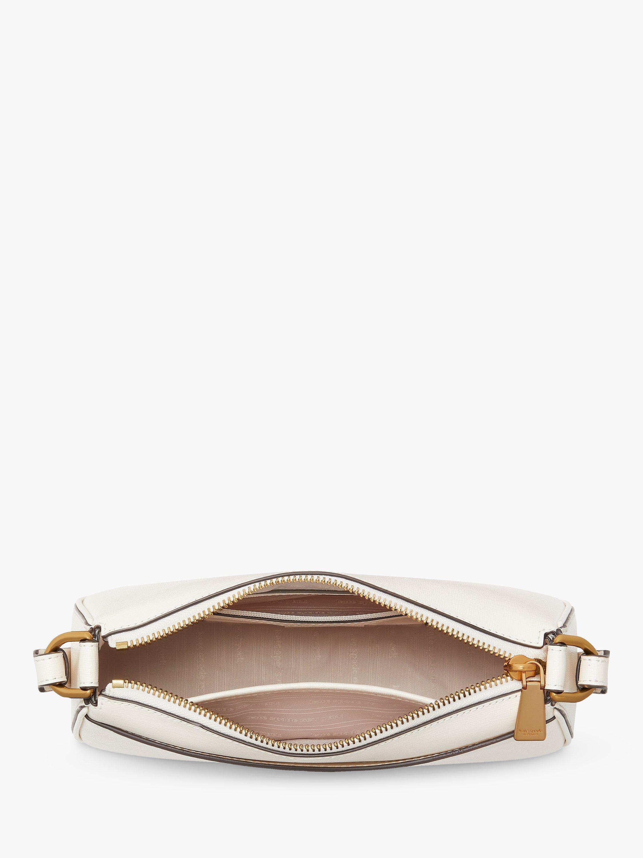 Product image 6 of 6, which shows kate spade new york Bleeker Leather Cross Body Bag, Parchment