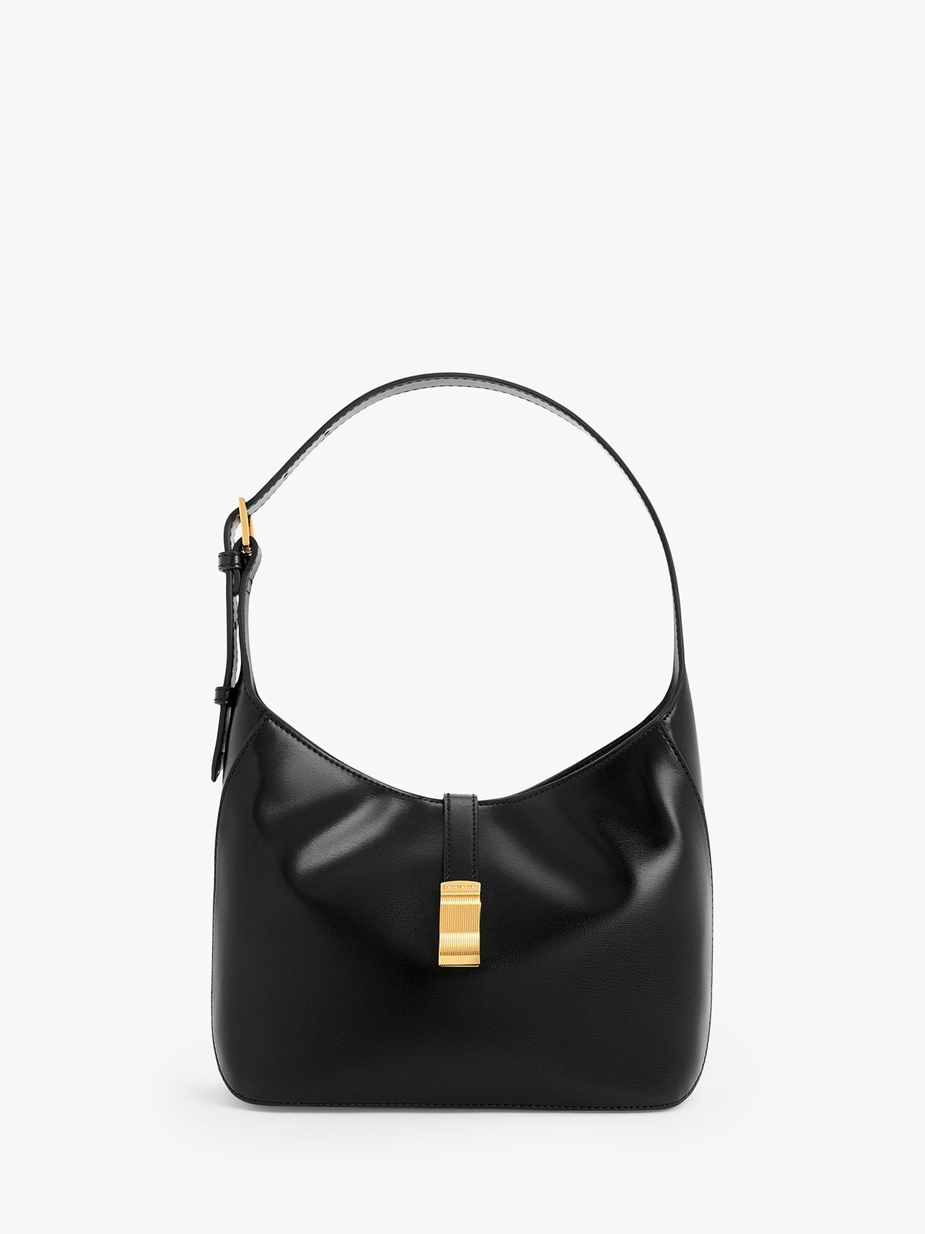 CHARLES & KEITH Wisteria Shoulder Bag, Black