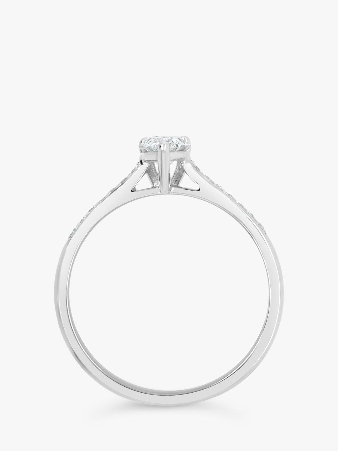 Product image 3 of 3, which shows Milton & Humble Jewellery Pre-Loved 18ct White Gold Diamond Ring