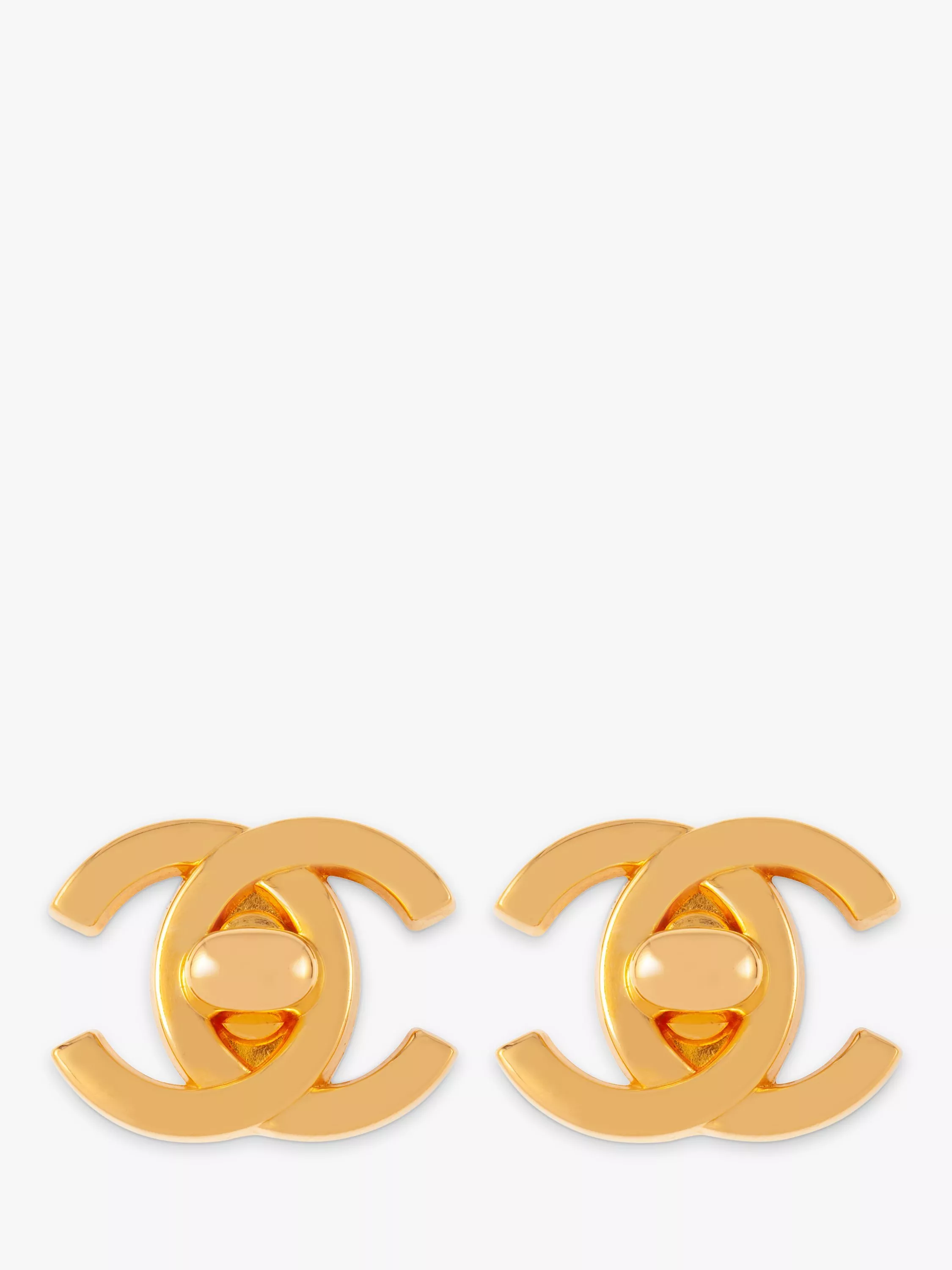 Chanel turnlock earrings store
