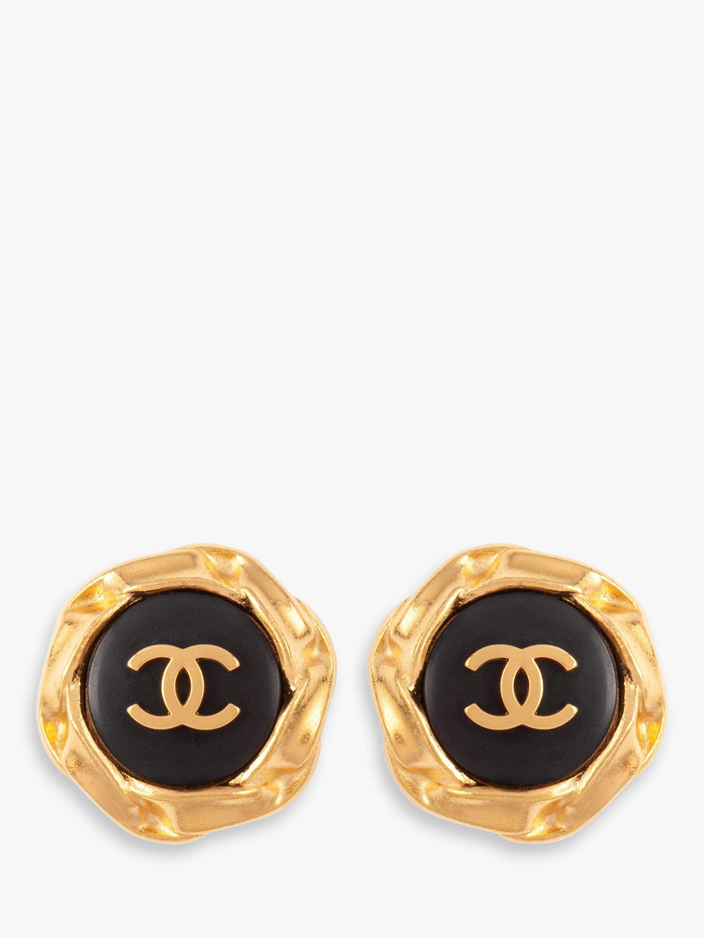 Chanel lucite earrings hot sale