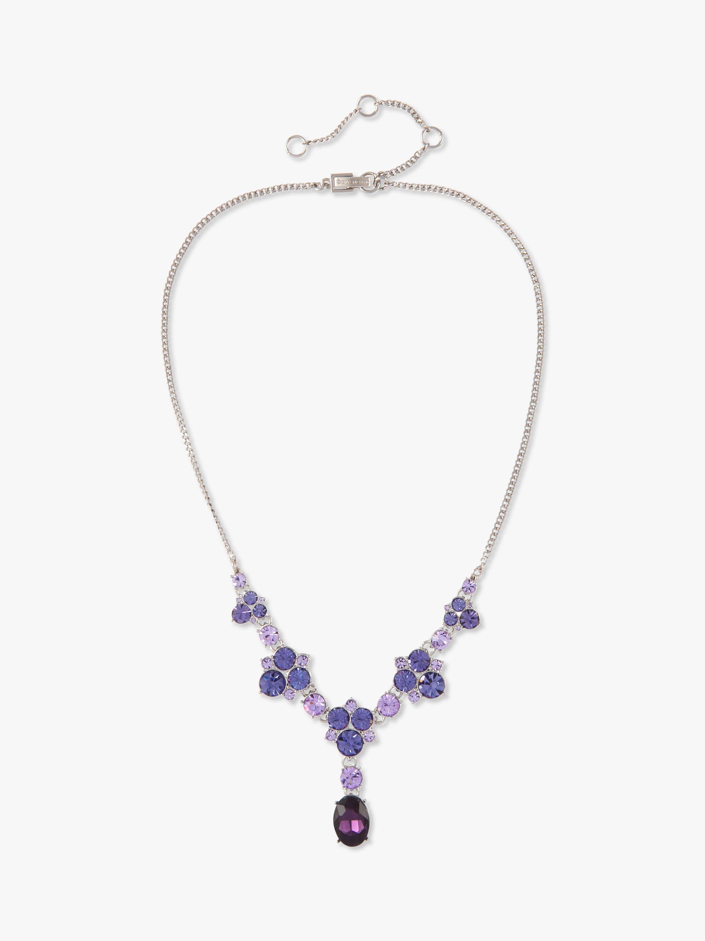 Susan Caplan Pre-Loved Givenchy Swarovski Crystal Edwardian Revival Necklace