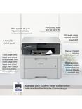 Brother DCP-L3520CDWE Wireless Three-in-One Colour Laser Printer with 4 Months EcoPro Subscription, White