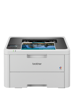 Brother HL-L3220CWE Wireless Colour Laser Printer with 4 Months EcoPro Subscription, White, White