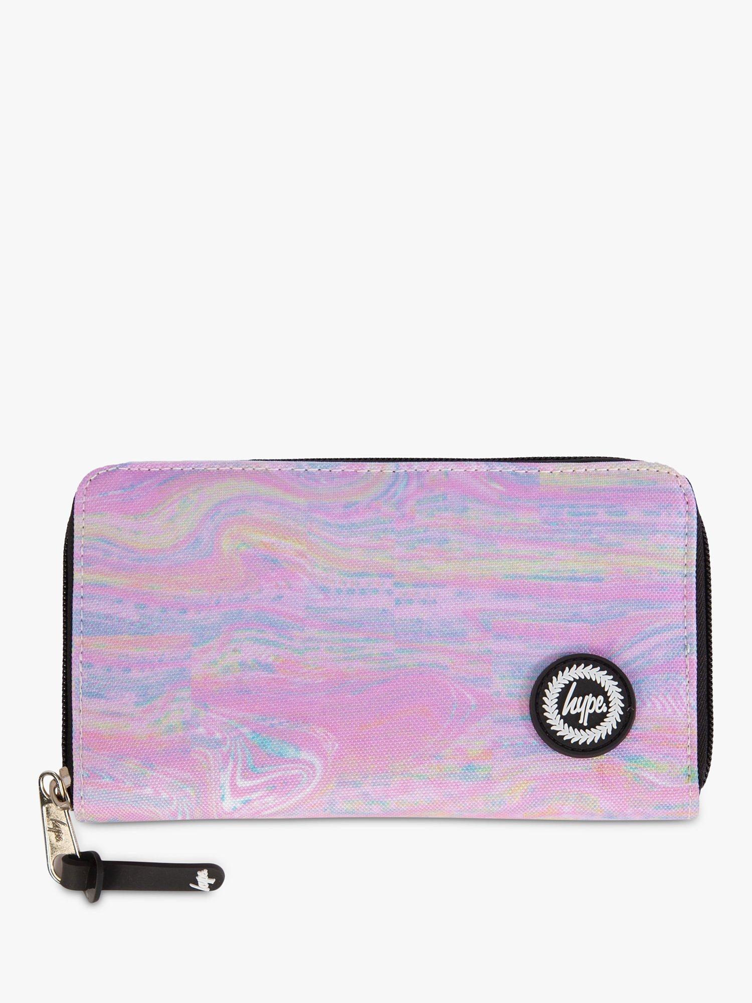 Hype Kids' Holographic Static Wallet, Multi