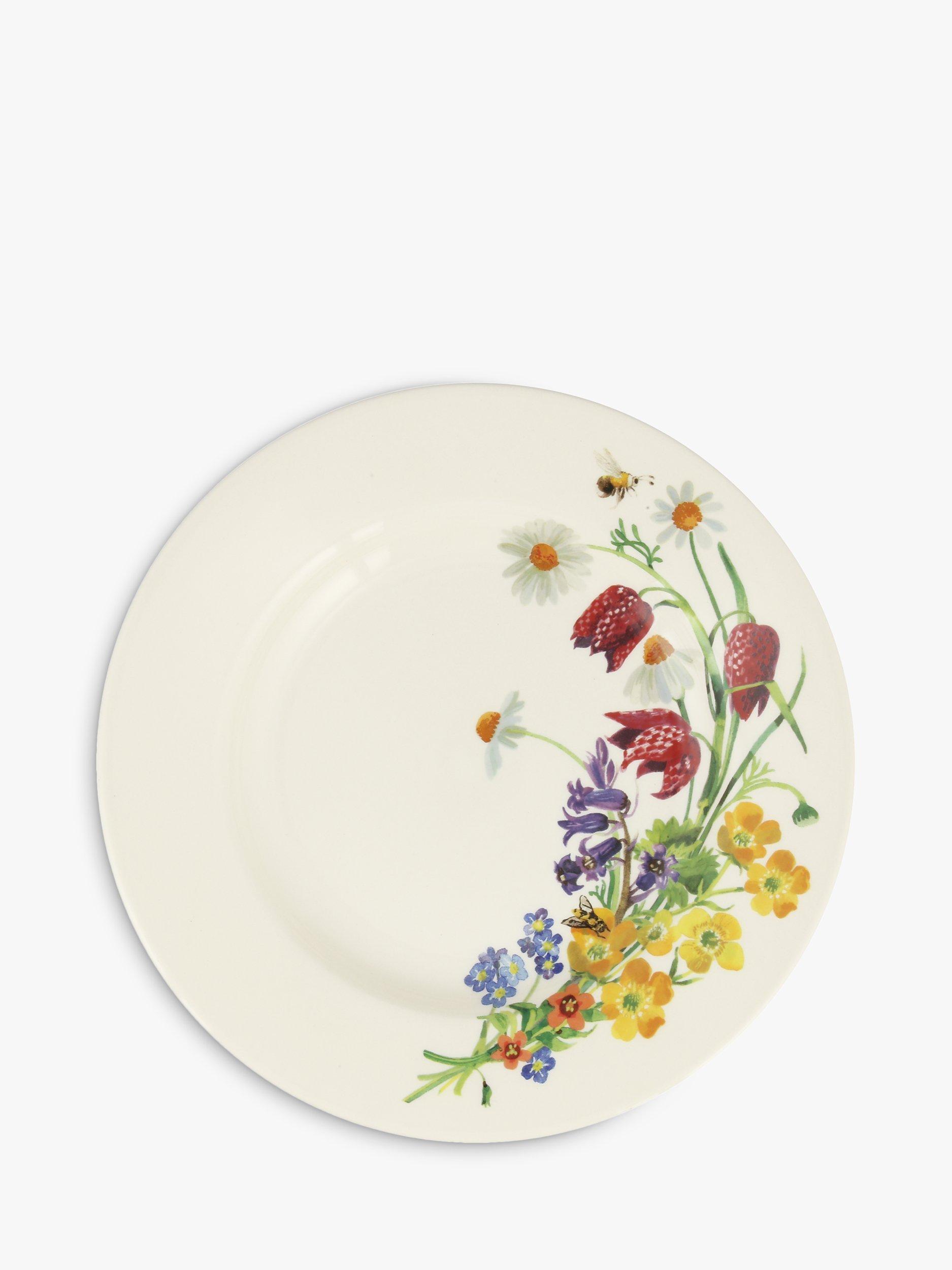 Emma Bridgewater Wild Flowers Side Plate, 22cm, Multi