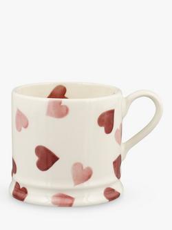 Emma Bridgewater Pink Hearts Small Mug, 175ml, Pink, Multi