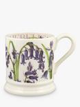 Emma Bridgewater Flowers Bluebell Half Pint Mug, 300ml, Purple/Multi