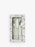 Wrendale Designs Kids' Little Wren Stainless Steel Cutlery Set, 3 Piece