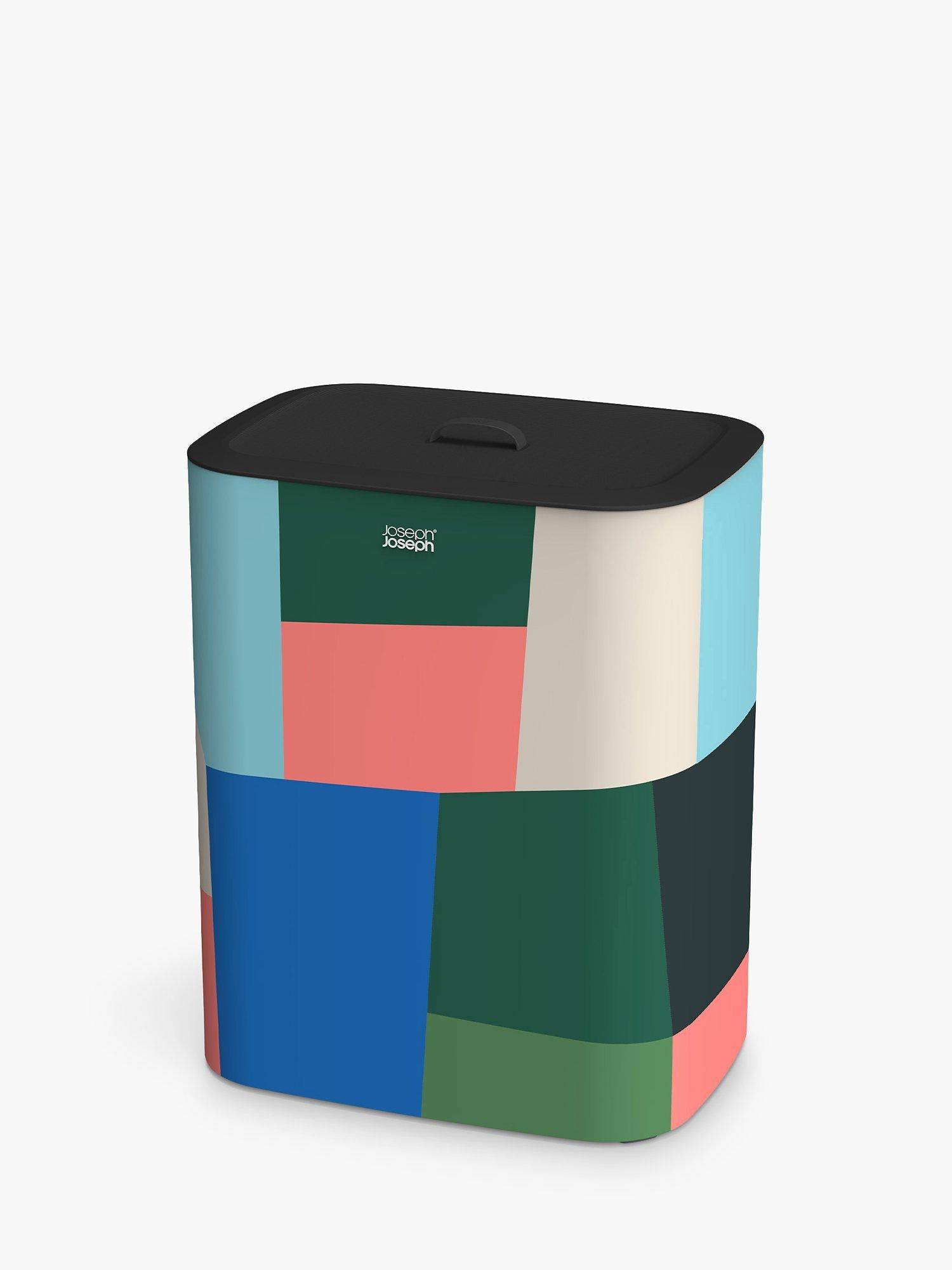Joseph Joseph X Jonathan Lawes Tota Laundry Basket, 90L, Multi