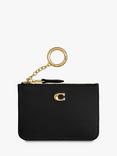 Coach Pebbled Leather Mini ID Skinny Purse