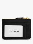 Coach Pebbled Leather Mini ID Skinny Purse