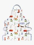 John Lewis Cats & Dogs Cotton Apron, Multi