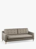 John Lewis Draper II Large 3 Seater Sofa, Light Leg