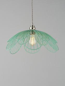 John Lewis Petal Easy Fit Ceiling Shade, Peppermint