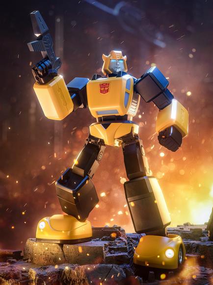 Robosen Bumblebee Performance G1 Robot, Bumbleebee Yellow