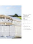 John Lewis British Natural Collection Herdwick Pillowtop 4250, Double, Regular Tension Pocket Spring Mattress