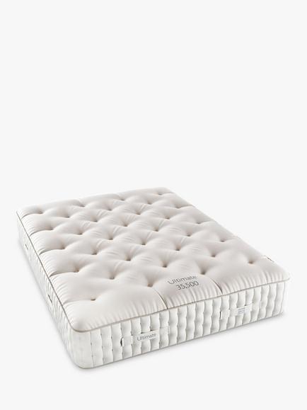 John Lewis Ultimate Natural Collection 35500 Mattress, Firmer Tension, King Size, White