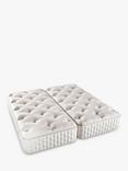 John Lewis Ultimate Natural Collection 35500 Zip Link Pocket Spring Mattress, Regular Tension, Large Emperor