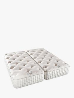 John Lewis Ultimate Natural Collection 35500 Zip Link Mattress, Firmer Tension, King Size, White