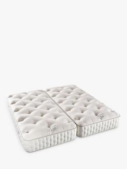 John Lewis Ultimate Natural Collection 22250 Zip Link Mattress, Regular Tension, Super King Size, White