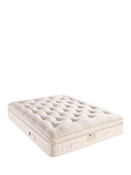 John Lewis British Natural Collection Cotswold Pillowtop 10250 Mattress, Firmer Tension, King Size, White