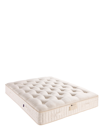 John Lewis British Natural Collection Herdwick 11000 Mattress, Regular Tension, Double, White
