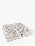 John Lewis British Natural Collection Cotswold Pillowtop 10250 Zip Link Mattress, Firmer Tension, Super King Size
