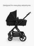 Silver Cross Tide Pushchair, Carrycot & Accessories With Dream i-Size Car Seat and Base Bundle