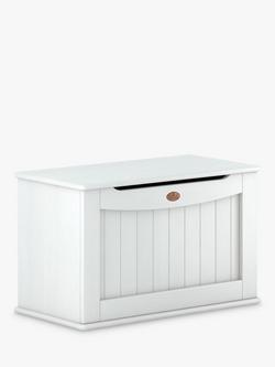Boori Wooden Toy Box, White, White