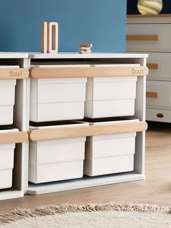 Boori Tidy Toy Cabinet, White/Almond