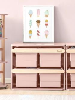 Boori Tidy Toy Cabinet - view 2, Cherry/Almond