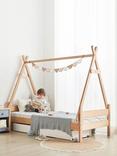 Boori Teepee Single Bedstead, Almond