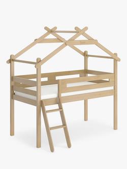 Boori Forest Teepee Loft Single Bedstead, Almond, Almond