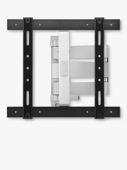 One For All WM6454 Full Motion TV Bracket for TVs up to 77", for Solid & Stud Walls, Black, Black