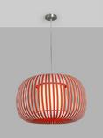 John Lewis Harmony Small Ribbon Ceiling Light, Terracotta