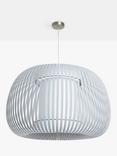 John Lewis Harmony XL Ribbon Ceiling Light, Grey