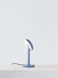 Martinelli Luce Cabriolette Adjustable Dimmable Table Lamp, Blue