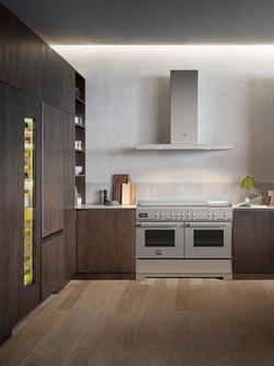 Bertazzoni Professional Series Electric Range Cooker with Induction Hob - view 2, Stainless Steel