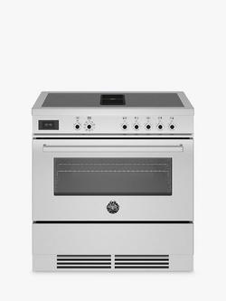 Bertazzoni Air-Tec Electric Range Cooker with Induction Hob, Stainless Steel