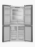 Bertazzoni RCD84F4FXNC Freestanding 65/35 American Fridge Freezer, Stainless Steel