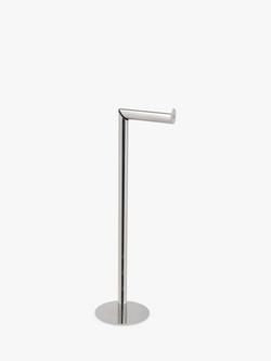 Joseph Joseph Luxe 2-1 Toilet Roll Stand, Stainless Steel, Stainless Steel