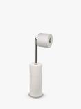 Joseph Joseph Luxe 2-1 Toilet Roll Stand, Stainless Steel