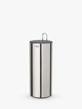 Joseph Joseph Luxe Concealed Toilet Roll Holder, Stainless Steel