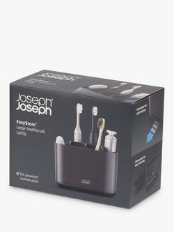 Joseph Joseph Easy Store Large Toothbrush Caddy - view 2, Black